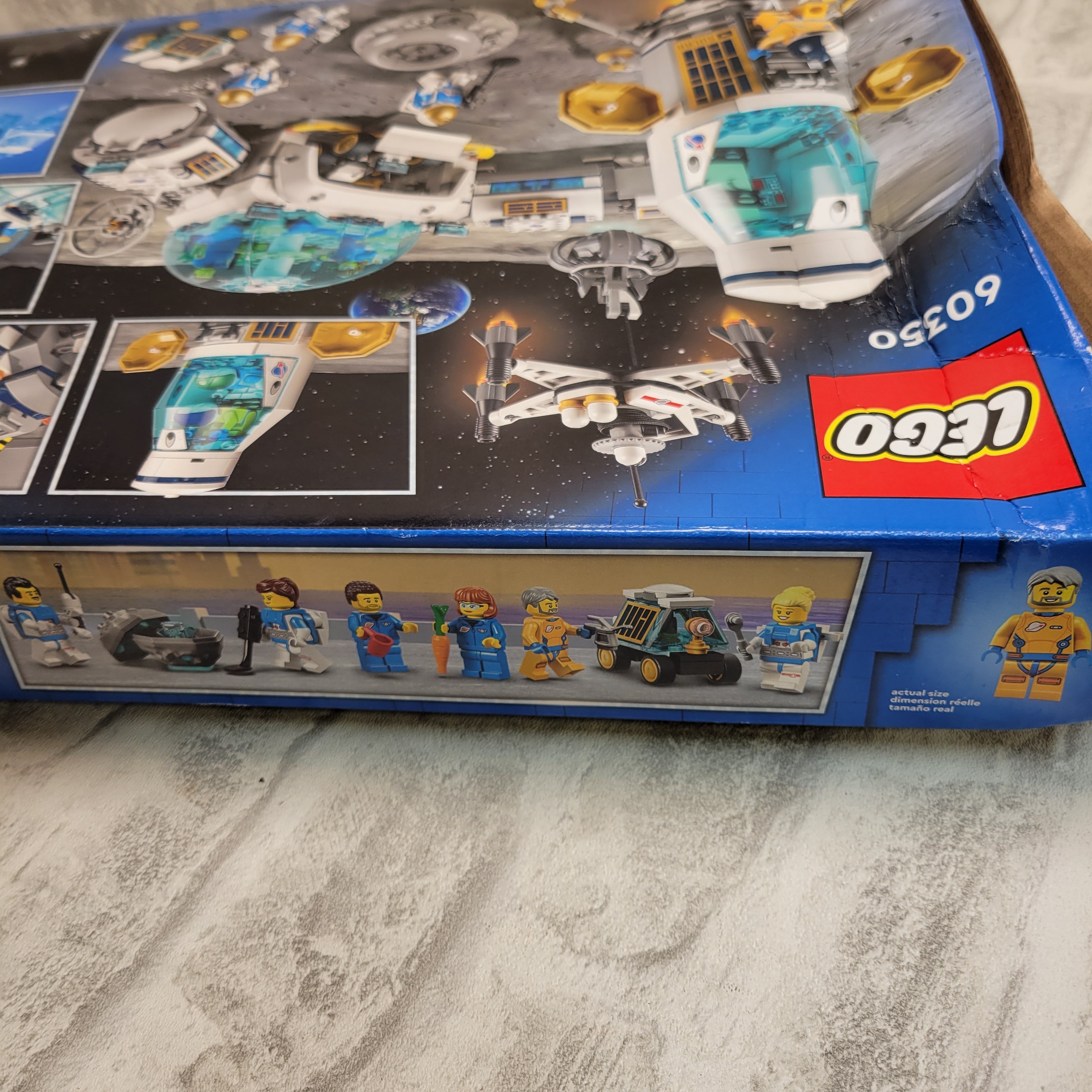 LEGO City 60350 Lunar Research Base *READ DESCRIPTION* (7922229805294)